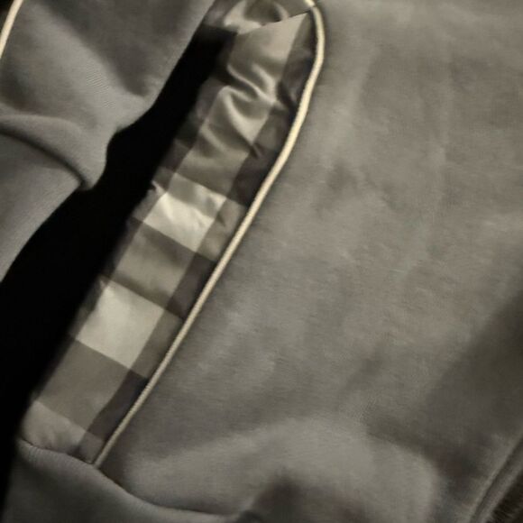 Brand new with tag Burberry Baby Check Trim Zip Up Hoodie unisex size 18 months - Picture 8 of 11